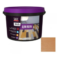 Эмаль акрил. д/пола полумат. светлый орех 2,5кг. VGT