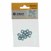 Гайка шестигр.с фланцем М5 (12шт)  Хват 28730-2