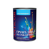 Грунт-Эмаль по ржавчине 3в1 желтая 1,8кг Простокрашено 