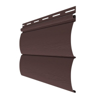 Сайдинг Блок-Хаус темный дуб 3,0м (0,69 м2) ELLKA