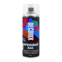 Лак-Аэрозоль матовый 520мл DECORIX А31
