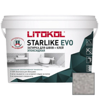 Затирка эпоксидная Grigio perla S.110 1кг LITOKOL STARLIKE EVO