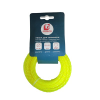 Леска д/триммера 2,4мм 15м CRAZY спираль