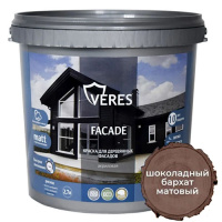 Верес FASAD акрил. ШОКОЛАДНЫЙ БАРХАТ 9л.