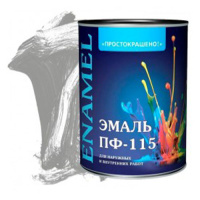 Эмаль ПФ-115 серая 1,8кг Простокрашено