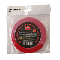 Клейкая лента двухст. на акрил.основе 10мм*5м РОСОМАХА 930010