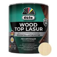 Антисептик бесцветный 0,9л Dufa Wood Top Lasur