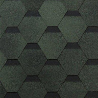 Гибкая черепица ТЕХНОНИКОЛЬ Оптима Соната зелен.  (0,136м2)