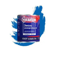 Эмаль ПФ-115 синяя 0,8кг Krafor