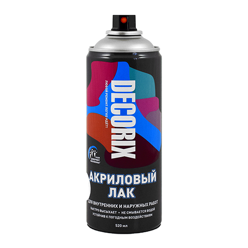 Лак-аэрозоль матовый бесцв. 0,52 Decorix