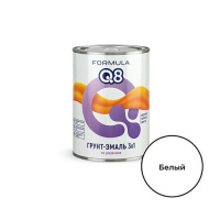 Грунт-Эмаль по ржавчине белая 0,9л. Формула  