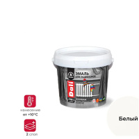 Эмаль д/радиаторов белая 1кг DALI