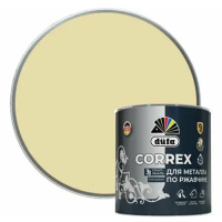 Грунт-эмаль по ржавчине глянц.слонов.кость 0,75л 3в1 Dufa Correx RAL1015