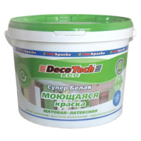 Краска в/э моющаяся 3 кг DecoTech Eco