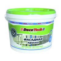 Краска в/э фасадная 3 кг DecoTech Eco