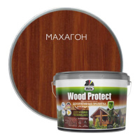 Пропитка Wood Protect 10л махагон