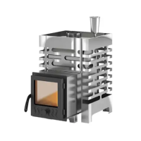 Печь ASTON 12 INOX стекло (14м3)