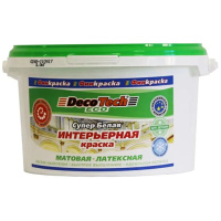 Краска в/э интерьерная 3 кг DecoTech Eco