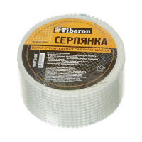 Серпянка самоклеющая 43мм*20м Fiberon