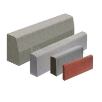 Бордюр тротуарный (20*50*4,5см) красный