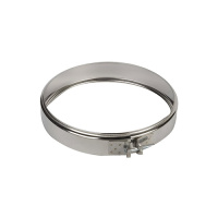 Хомут обжимной нерж.0,5мм d115 FERRUM