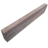 Бордюр садовый 1000х80х200мм коричнев. 