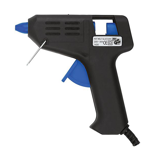 Пистолет клеевой 20Вт 7мм MOS (14321М)