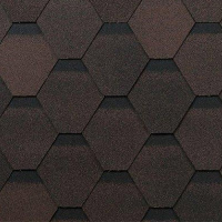 Гибкая черепица ТЕХНОНИКОЛЬ Оптима Соната коричн.(0.136м2)