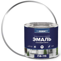 Эмаль ПФ-115 белая мат.  1,9кг PROREMONT 