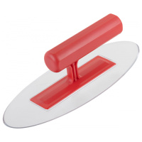 Гладилка пластиковая прозрачная овальная 220*90*3мм Курс 05122