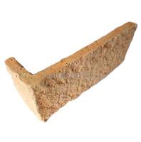 Плитка облиц. керам. Шамот мини, угловая огнеуп.(16,5*7*5см) 