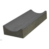 Водосток 350х240х85мм серый С