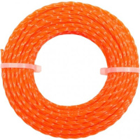 Леска д/триммера 2,7мм 15м CRAZY спираль