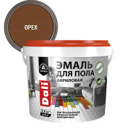 Эмаль д/пола орех  0,9кг DALI 