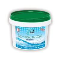 Средство д/дезинфекции бассейна (гранулы) 1кг PH-минус Биобак