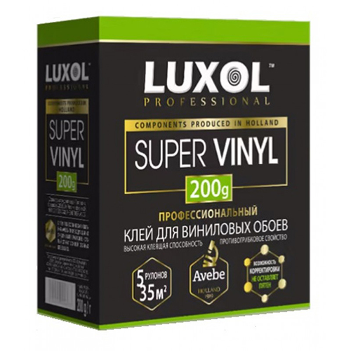 Клей обойный виниловый LUXOL SUPER VINIL 200г.