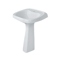 Умывальник  Водолей 57 белый 2-ой (фарфор)