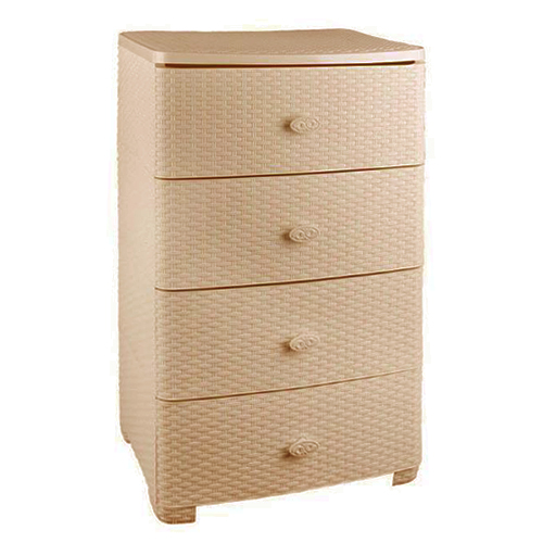 Комод 4 секции Плетенка широкий М4059,М4060