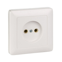 Розетка 1м с/у б/з белая Schneider Electric РС16-151-18