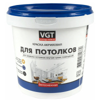 Краска В/Д акрил д/потолков 1,5кг ВГТ 