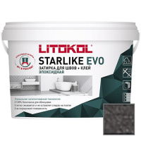 Затирка эпоксидная Nero grafite S.140 1кг LITOKOL STARLIKE EVO