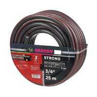 Шланг поливочный арм. 3/4 25м 3-х сл. GRANDY STRONG