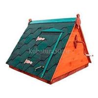 Оклад д/колодца №2,1 с воротом (зел. м/кровля)