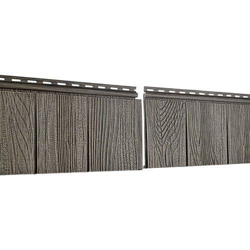 Сайдинг Хокла акр. щепа седой дуб  (2,0*0,206*0,012м) Ю-Плас)