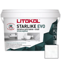 Затирка эпоксидная Bianco assoluto S.100 1кг LITOKOL STARLIKE EVO