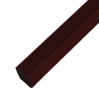 Стойка заборная из трубы d 62х55мм h 3,0м RAL(8017)