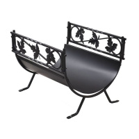 Дровница В68040BK (черный) 