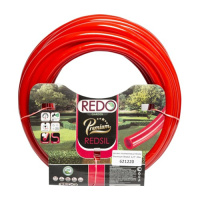 Шланг поливочный 1/2 20м  монолит.т.3мм Redo Redsil Premium красный 