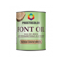 Масло-воск д/помывочных и купелей Бесцветный 0,75л Простоколор