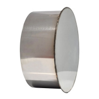 Стакан-заглушка нерж. 0,8мм d115